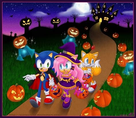 Creepy Sonic Zombies Attack Sonic Halloween Fan Art 20740550 Fanpop
