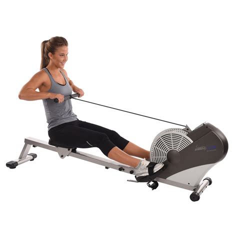 Stamina Ats Home Fitness Air Resistance Rower Cardio Rowing Exercise