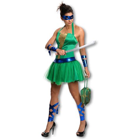 sexy teenage mutant ninja turtles leonardo costume womens leonardo ninja turtle costume