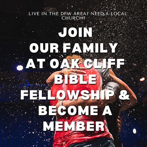 Oak Cliff Bible Fellowship Twitter Instagram Facebook Linktree