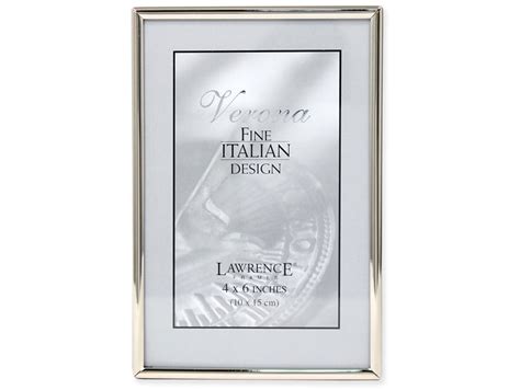 Lawrence Simply Silver Metal Frame For 4x6 Adhesive Photo Album 19