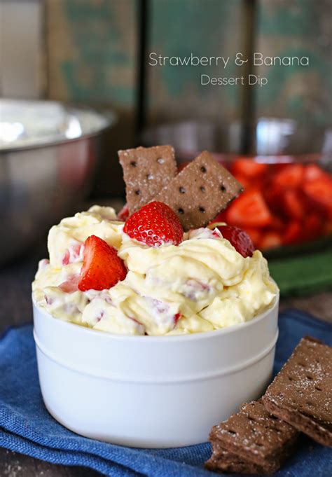 Strawberry And Banana Dessert Dip Inspiration Made Simple