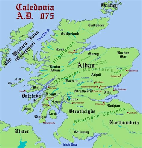 Dál Riata Dalriada Or Dalriata Was A Gaelic Kingdom On The Western