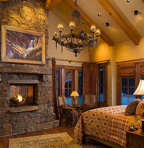 If you have a more distinctive sense of style, then the same old fireplace designs with brick or stone materials, hearth setting, and so on. 38 Rustic Country Cabins With A Stone Fireplace For A ...