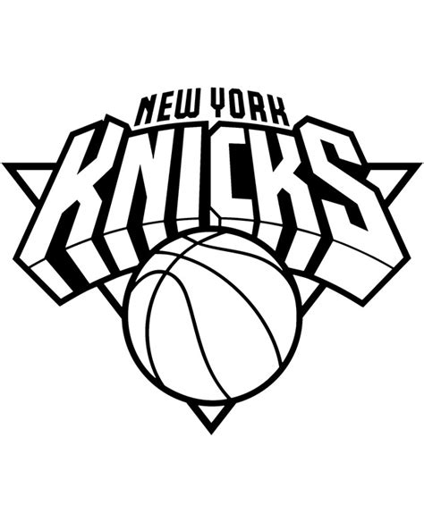 The logo design process from start to finish0:30 creativity startif you are interested. Printable New York Knicks logo - Topcoloringpages.net