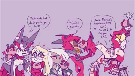 Hazbin Hotel And Helluva Boss Outfit Swap Comic Dub Collab Youtube