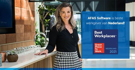 Afas Software Is Beste Werkgever Van Nederland Afas Software