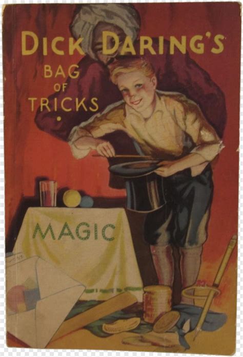 Magic Book 1933 Dick Darings Bag Of Tricks Magic Book Quaker Png Download 687x1010