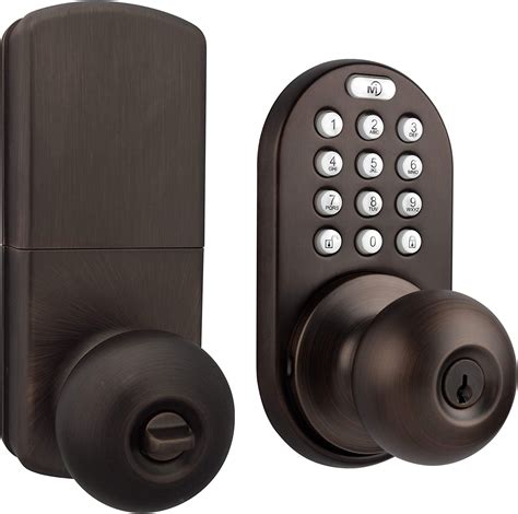 Milocks Tkk 02ob Digital Door Knob Lock With Electronic Keypad For