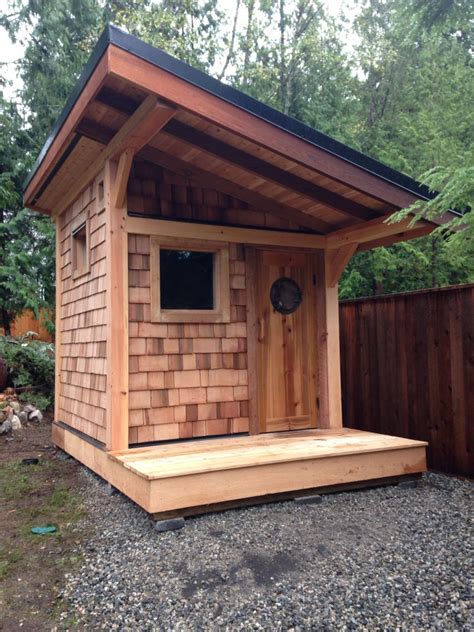 West Coast Cedar Sauna With Images Sauna Design Outdoor Sauna
