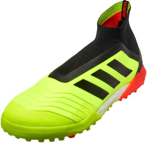 Available with next day delivery at pro:direct soccer. adidas Predator Tango 18 TF - Solar Yellow/Black/Solar Red ...