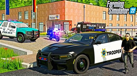 New Police Station 4500000 Police Chase Farming Simulator 22