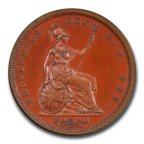 Buy 1831 Great Britain Bronzed Copper Penny William Iv Pr 65 Pcgs Apmex
