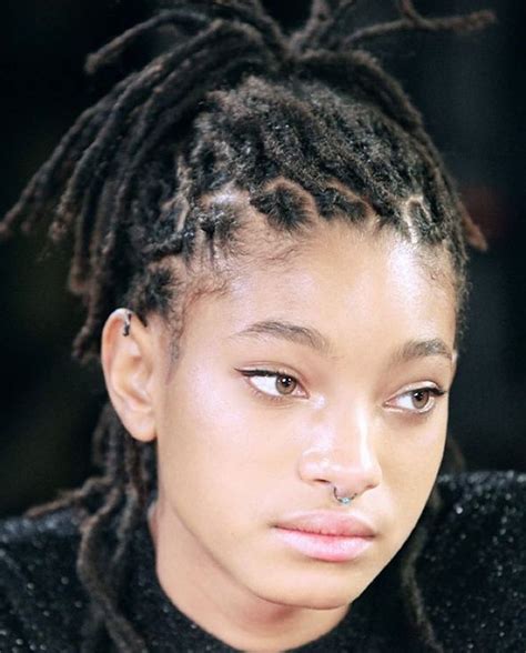 Willow smith best style moments over the years. Willow smith locs #willow #smith #curls _ starter locs ...