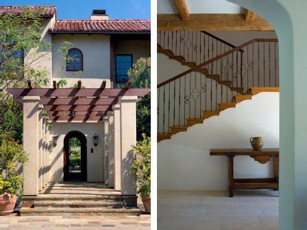A trellis fence or screen is the perfect way to add a sense of privacy and structure to your backyard. Entry trellis (With images) | Spanish colonial homes ...