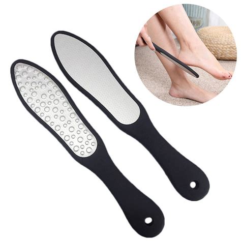 Double Edged Stainless Steel Dead Skin Remover Callus Foot Rasp File