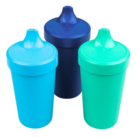 Re Play Made In The Usa 3pk No Spill Sippy Cups For Baby Toddler And