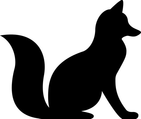 Fox Clipart Silhouette Fox Silhouette Transparent Free For Download On