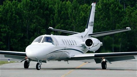 The x is currently the fastest civilian jet in production with a top speed of mach 0.92 (703 mph). Private Cessna 550 Citation II Lands at Destin Airport ...