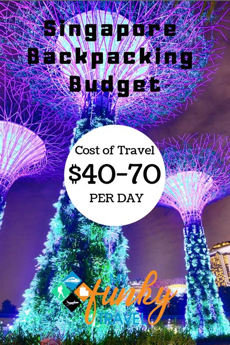the cost of travel in singapore featuring sample prices and suggested daily backpacking budgets