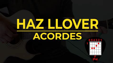 Haz Llover Jose Luis Reyes Acordes YouTube