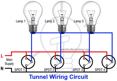 Diagram How To Control A Lamp Light Bulb From Two Places Using Wiring