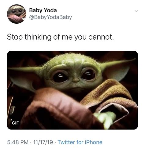 47 Perfect Baby Yoda Memes That Are Warming Our Cold Hearts Yoda Meme