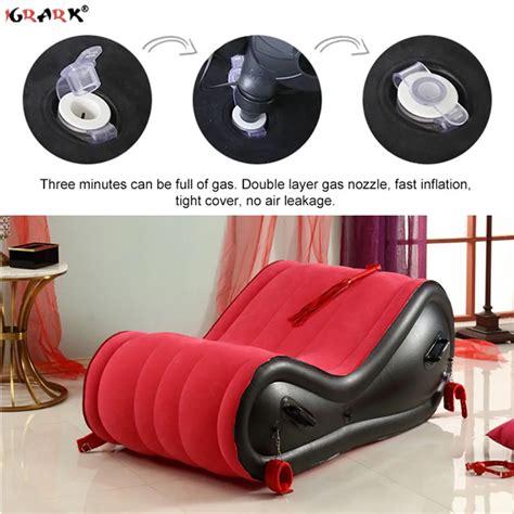 Inflatable Sex Pillow Sofa Bed Chair Furniture Toys For Couples Two Adults 18 Love Bdsm Games