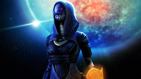 Wallpaper Mass Effect Character Art Hd Widescreen High Definition Fullscreen