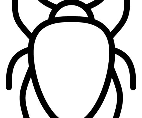Bug Outline Clipart Best