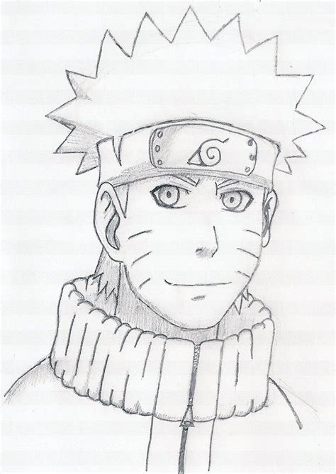 Anime Naruto Pencil Drawing