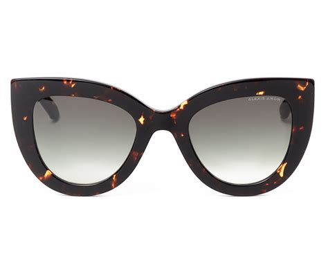 Alexis Amor Electra Sunglasses In Amber Fleck