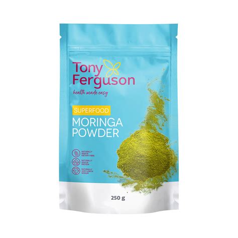 Moringa Powder, 250g [ ] - Tony Ferguson SA gambar png