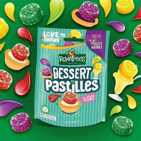 Rowntrees Launch New Dessert Pastilles Vegan Food Uk