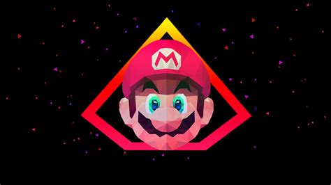 2048x1152 Mario Low Poly Art 2048x1152 Resolution Hd 4k Wallpapers