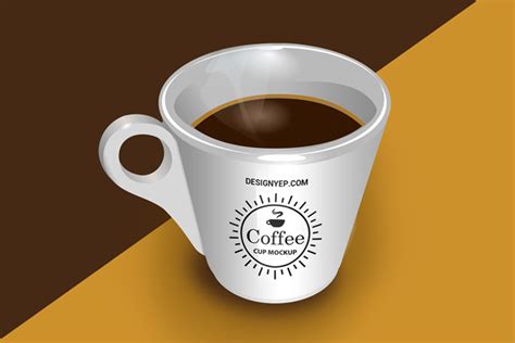 Download Free Coffee Cup Label Mockup - Free Download