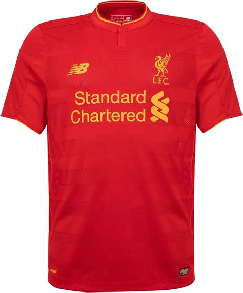 New Balance Mens Official Liverpool Fc 201819 Home Ss Jersey Ss Top