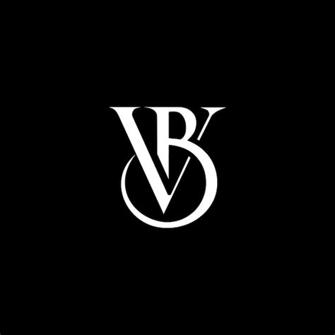 Premium Vector Bv Initials Logo Design Initial Letter Logo Creative