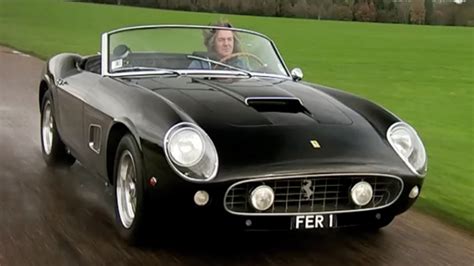 Chris harris takes the 1050 horsepower. James drives the Ferrari 250 California (Series 18, Episode 7) - BBC Top Gear