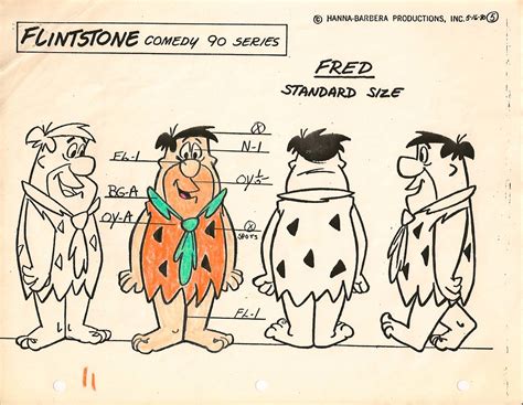 Hanna Barbera Fred Flintstone Flintstones Animation Model Flickr