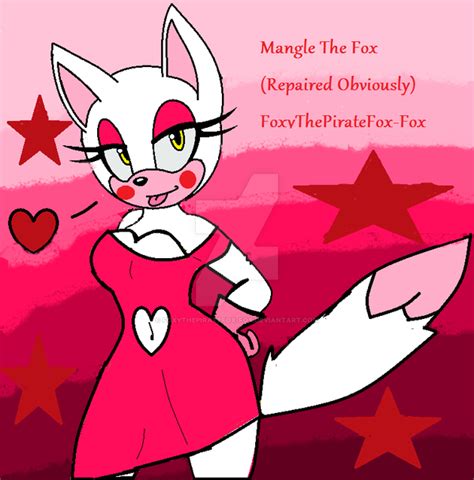 ~sexy Mangle The Fox~ By Foxythepiratefox Fox On Deviantart