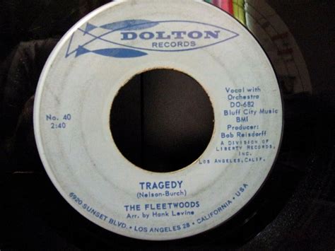 the fleetwoods tragedy little miss sad one 45rpm 1967 vg on ebid united states 203661212