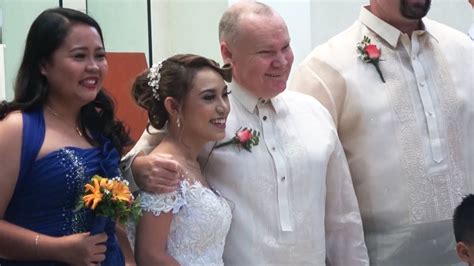 Cebu Filipina Weds Foreigner In The Philippines Youtube