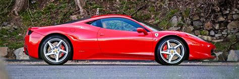 17 Cool Ferrari 458 Side View