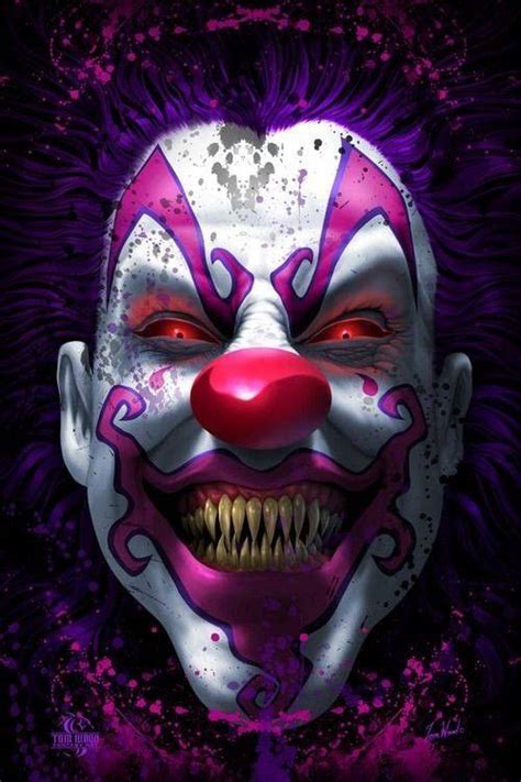 Coloriage clown qui fait peur. Dessin Halloween Qui Fait Peur Clown - Get Images One