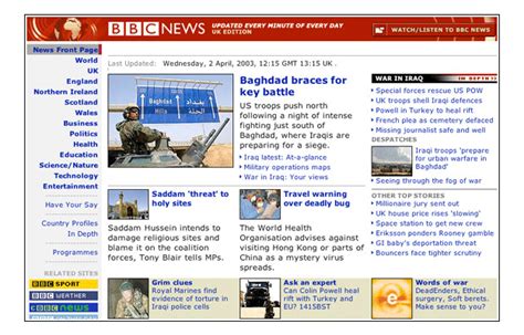Bbc News The Ups Downs And Ups Of Bbc News Online