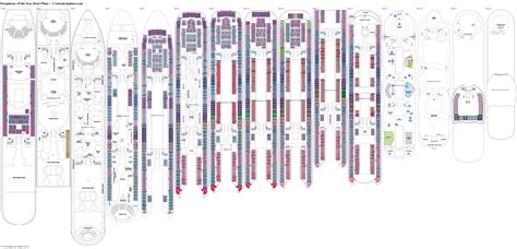 Symphony of the Seas Deck 10 Deck Plan Tour