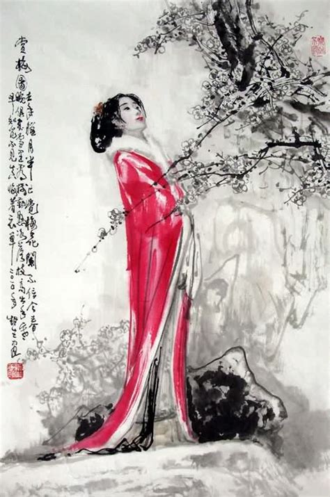 Chinese Beautiful Ladies Painting 3798003 69cm X 46cm27〃 X 18〃