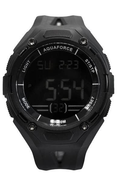 aqua force digital combat abrams field watch 50m water resistant