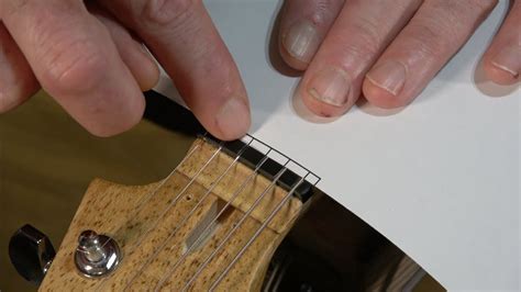 How Do You Determine String Spacing On A Guitar Youtube